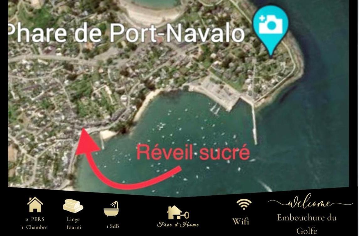 Appartement Réveil Sucré à Arzon Extérieur photo